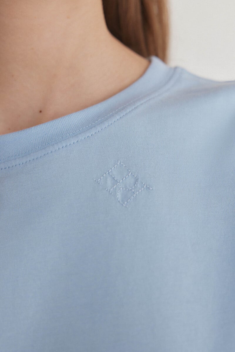 Cortefiel Camiseta básica logo En oferta