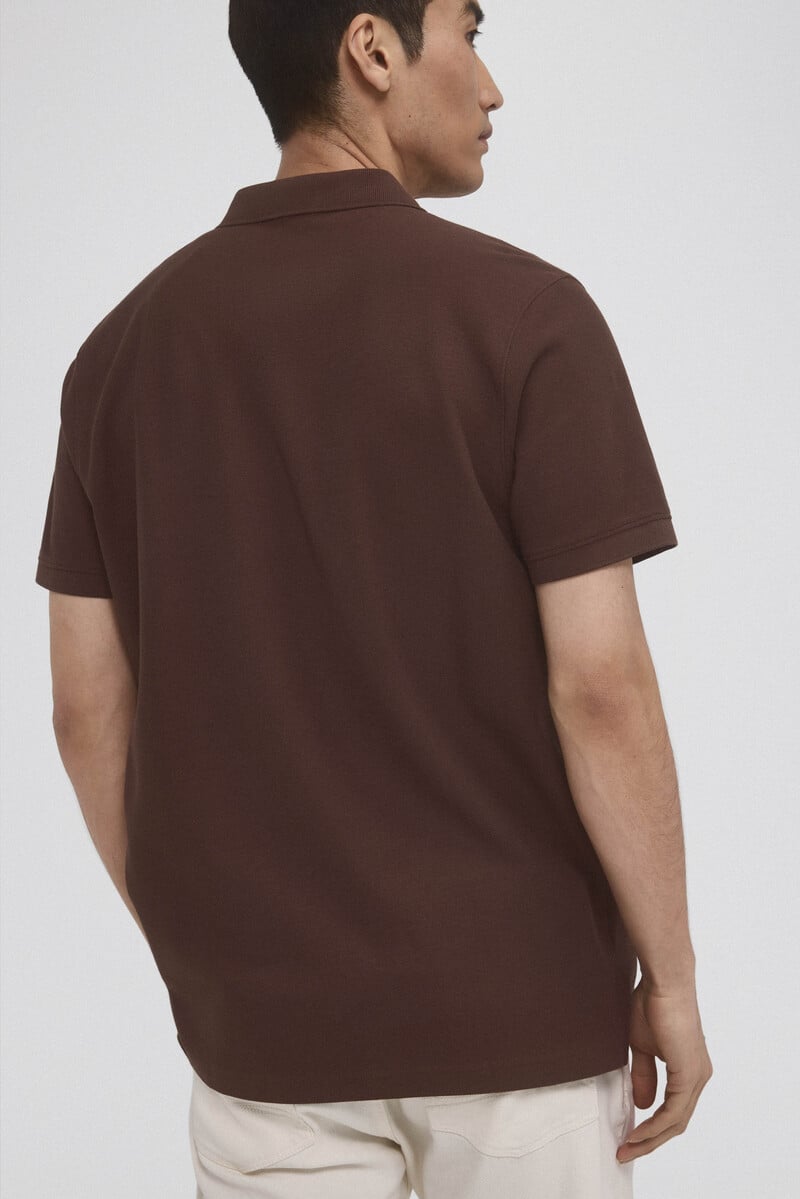 Cortefiel Polo básico piqué Última moda