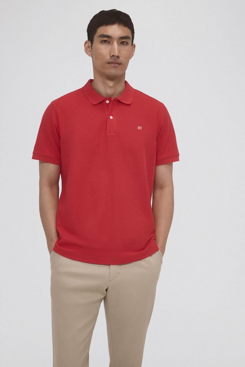 Cortefiel Polo básico piqué Descuento por venta flash