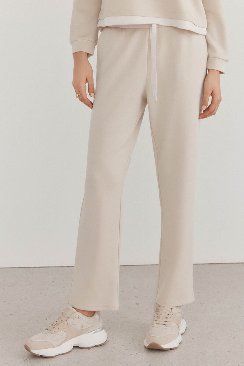 Cortefiel Pantalón soft touch recto En línea