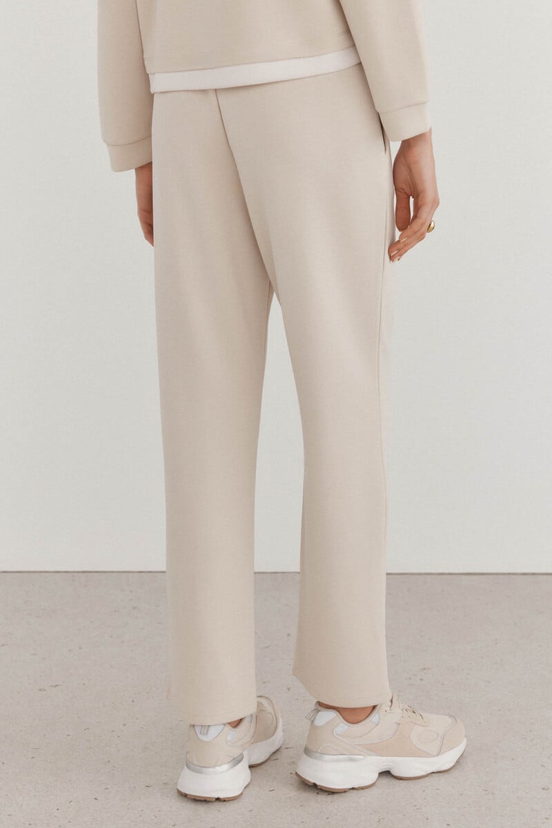 Cortefiel Pantalón soft touch recto En línea