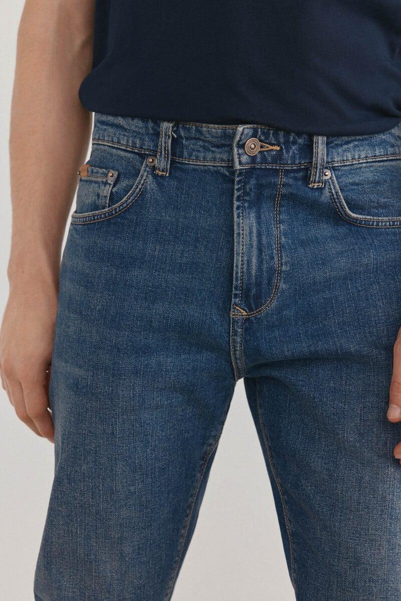 Cortefiel Pantalón vaquero premium flex regular fit Ofertas