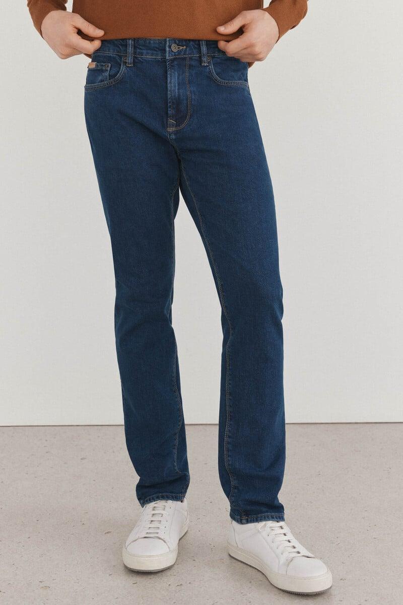 Cortefiel Pantalón vaquero premium flex slim fit Rebajas baratas