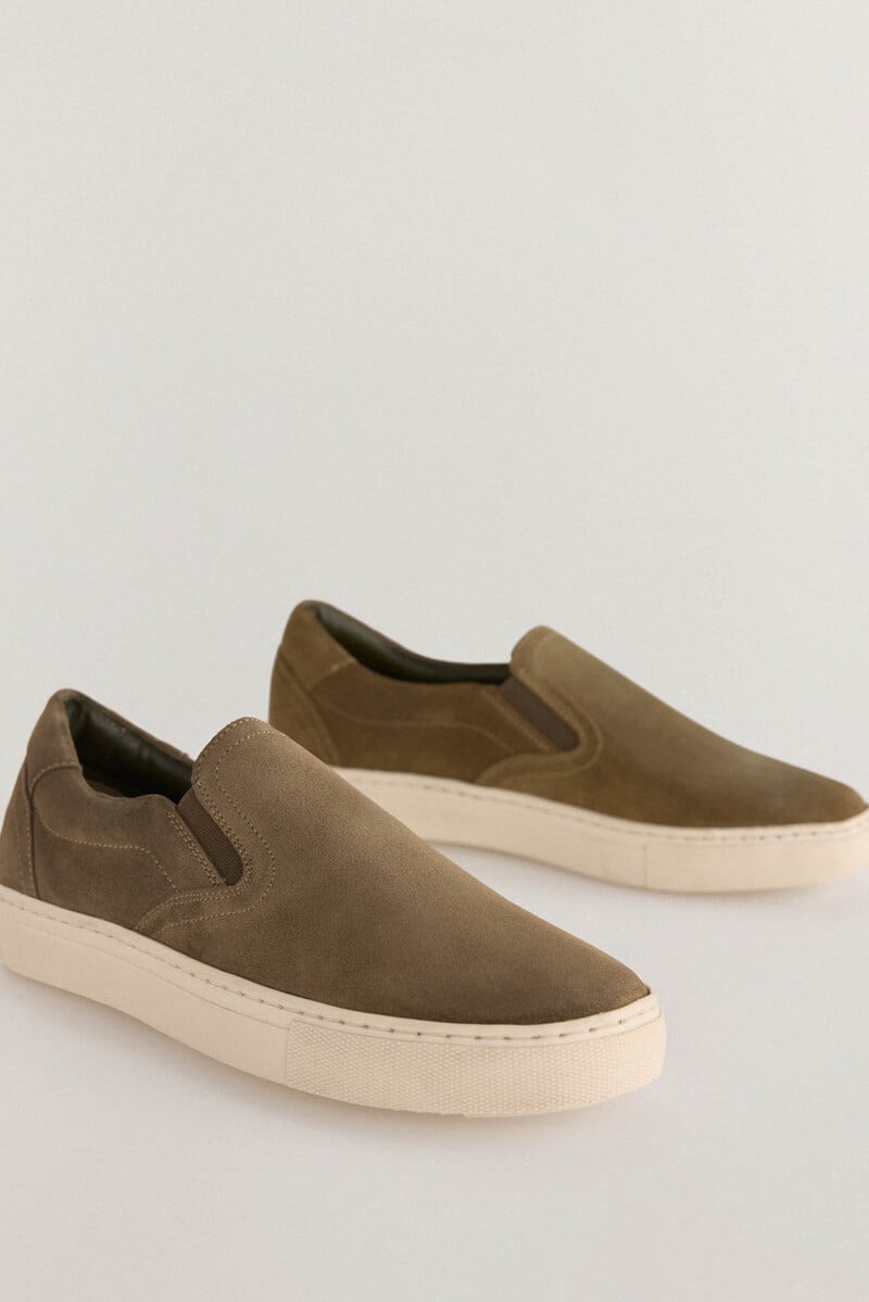Cortefiel Zapatilla slip on Mejor oferta