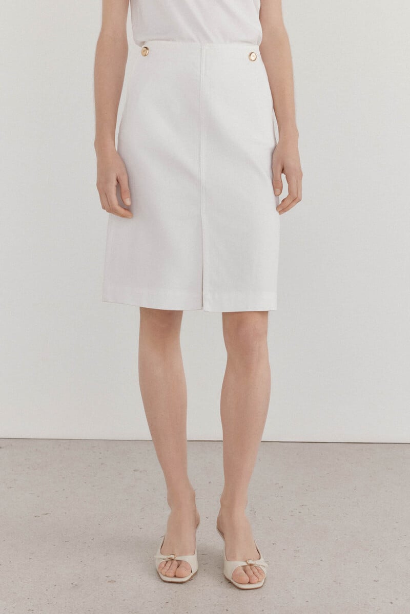 Cortefiel Falda vaquera Rebajas top