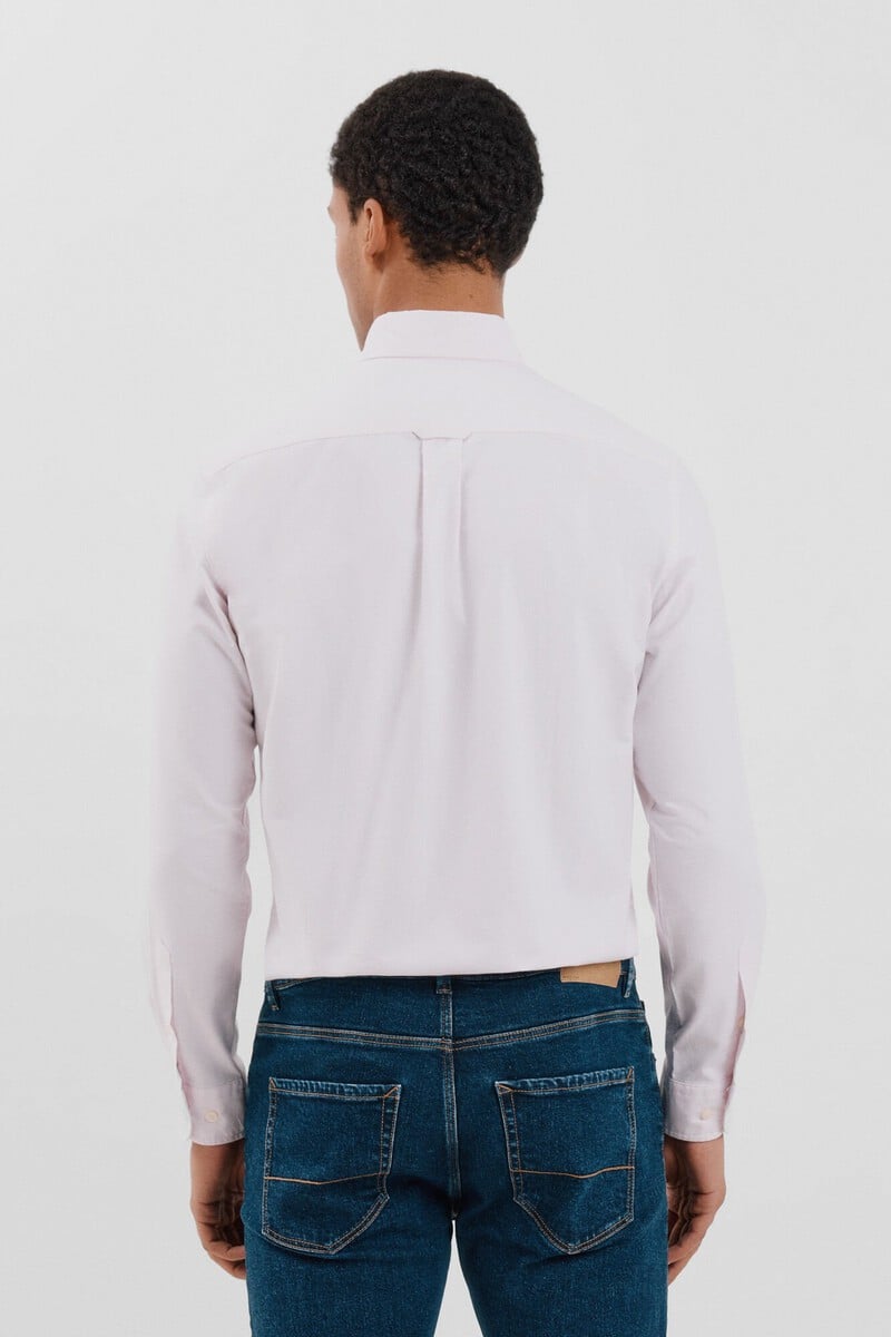 Cortefiel Camisa oxford liso Promoción por tiempo limitado