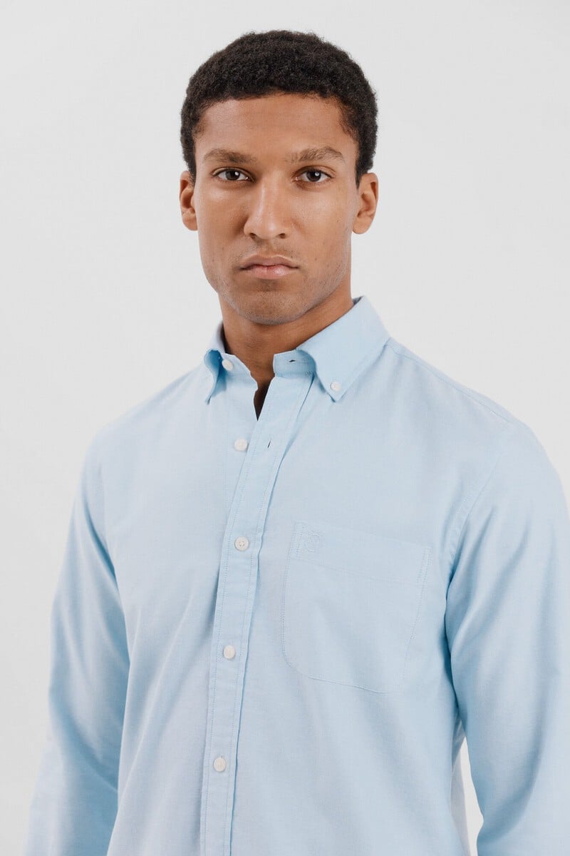 Cortefiel Camisa oxford liso Promoción trimestral