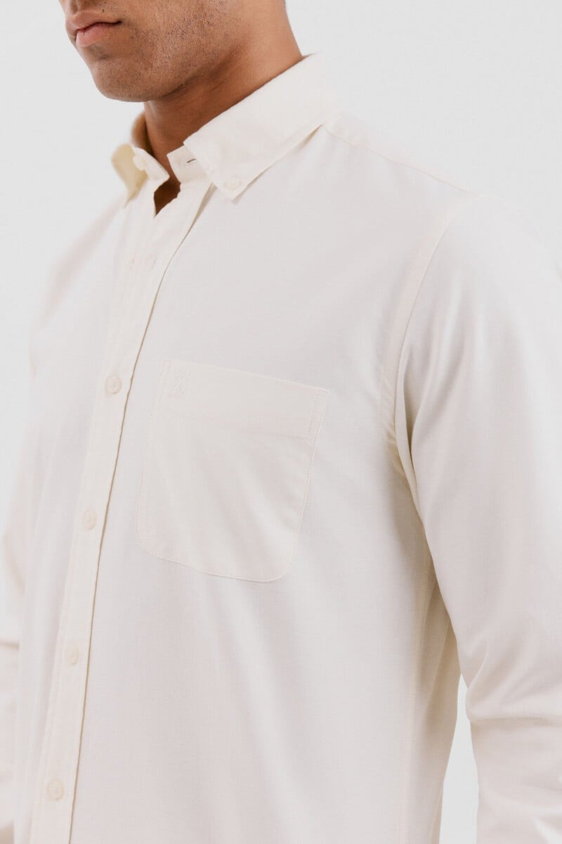 Cortefiel Camisa oxford liso Solo queda un día