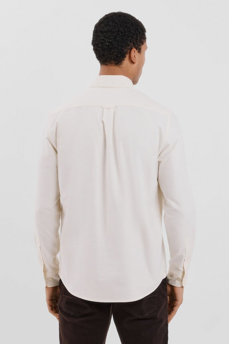 Cortefiel Camisa oxford liso Solo queda un día