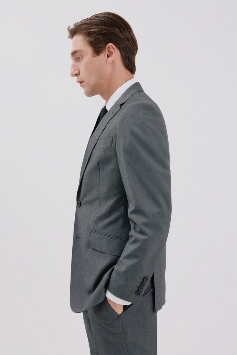 Cortefiel Americana cuadrillé slim fit Tienda de fábrica