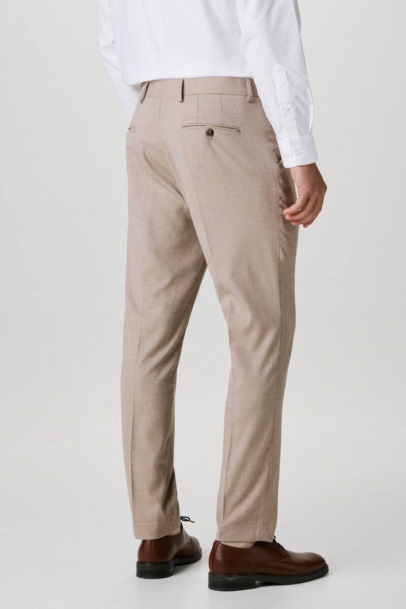 Cortefiel Pantalón de traje Slim Fit con lana Precios de Black Friday