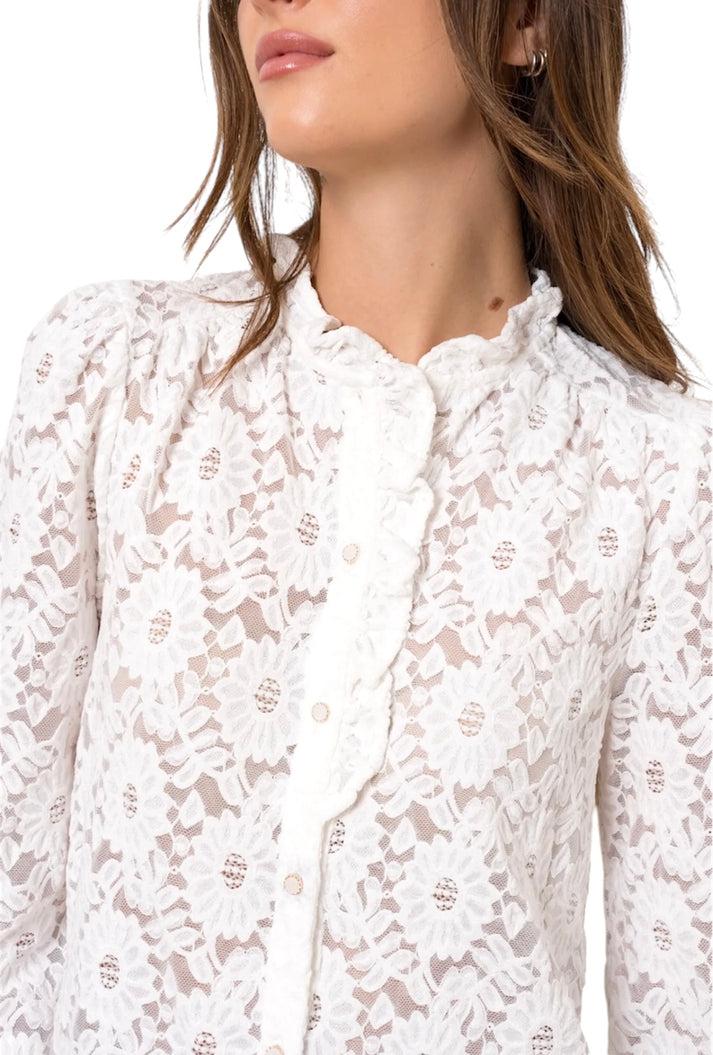 jolie jolie Camisa Valentina blanco Limitado a 3 días