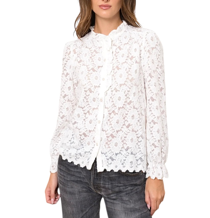 jolie jolie Camisa Valentina blanco Limitado a 3 días