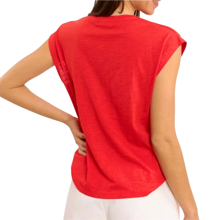 jolie jolie Camiseta color rojo Devoluciones gratuitas