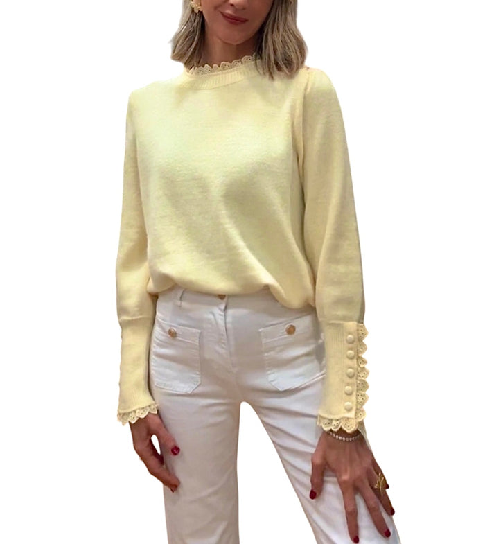 jolie jolie Jersey Lia amarillo Outlet