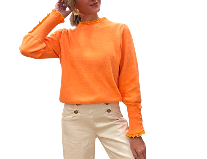 jolie jolie Jersey Lía naranja Rebajas