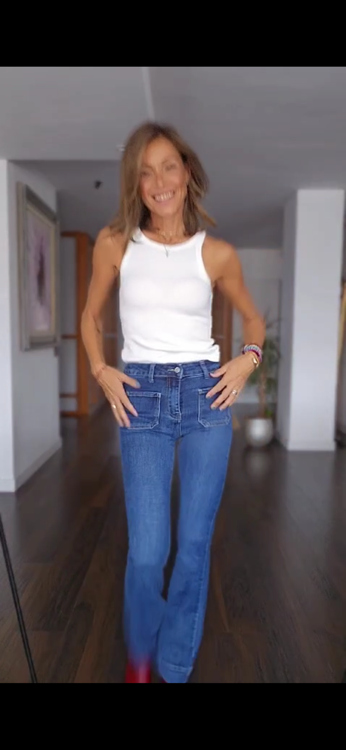 jolie jolie Top nadadora blanco Rebajas baratas