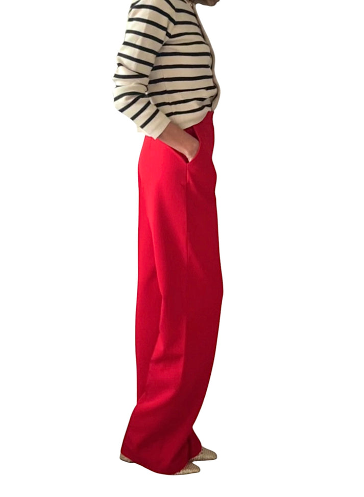 jolie jolie Pantalón traje rojo Tienda