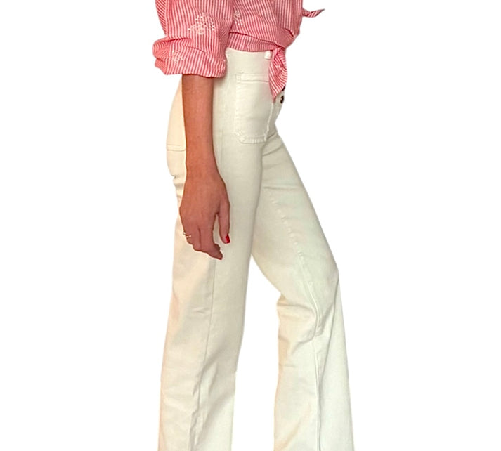 jolie jolie Denim blanco roto COMPRAR AHORA