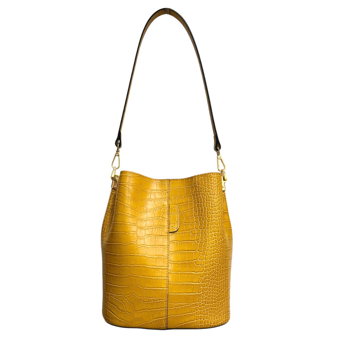 jolie jolie Bolso bucket mostaza Rebajas de fin de temporada