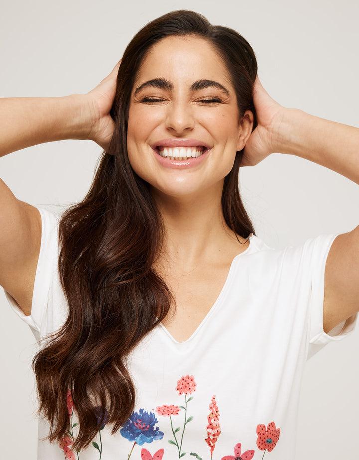 koala bay Camiseta Manga Corta Estampado - Floyote Envío internacional gratuito