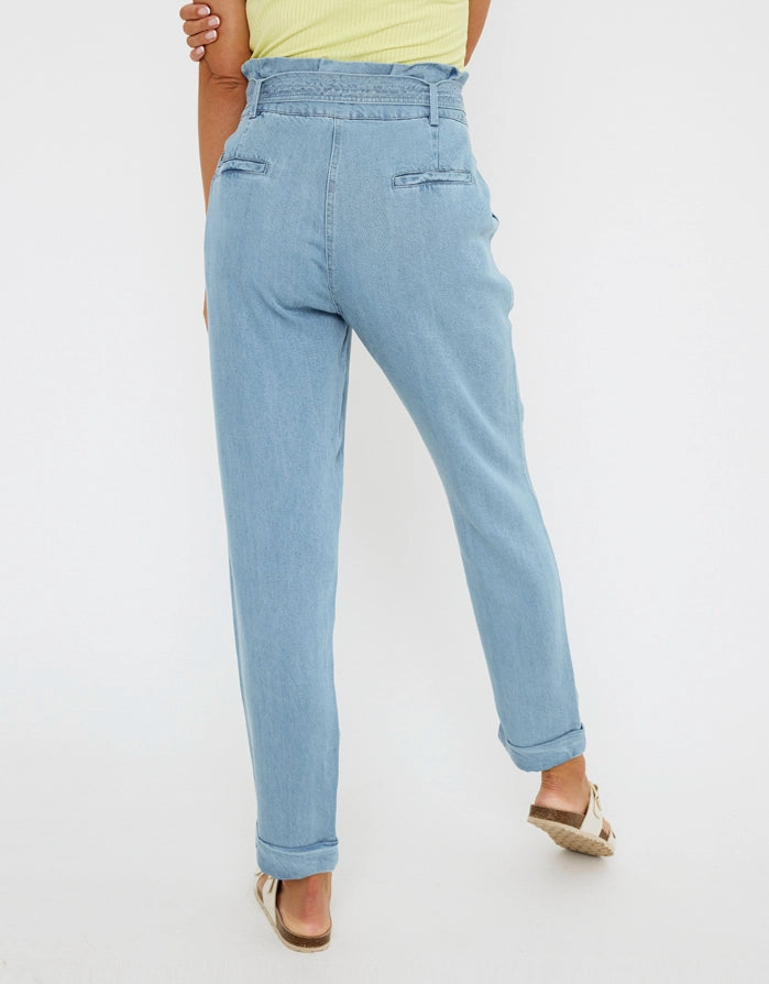 koala bay Pantalón Largo Denim Claro - Bangla Precios de Black Friday