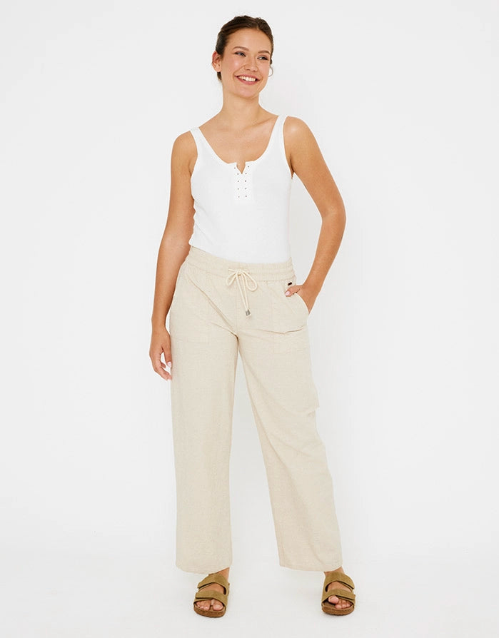 koala bay Pantalón Largo Beige - Gamoa Oferta exclusiva