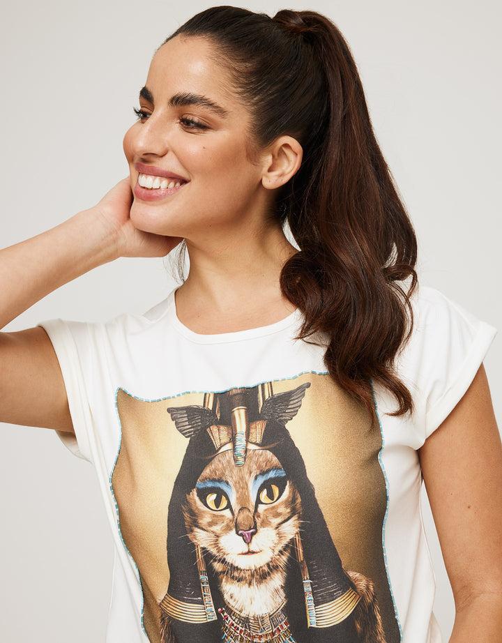 koala bay Camiseta Manga Corta Estampado - Cleogata En línea
