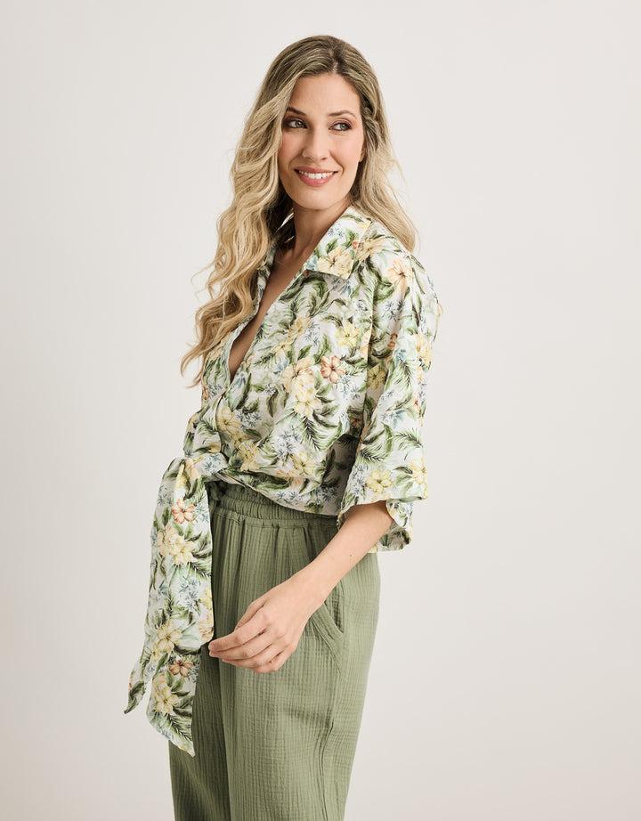 koala bay Camisa Manga Corta Amarillo - Abarris En oferta