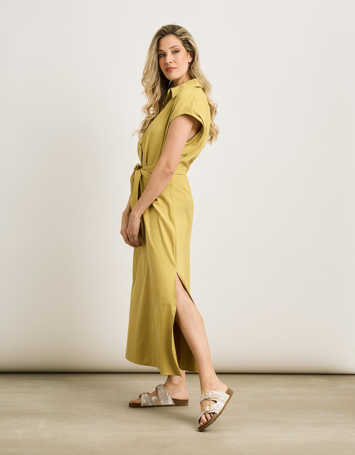 koala bay Vestido Midi Lima - Veronique Oferta especial