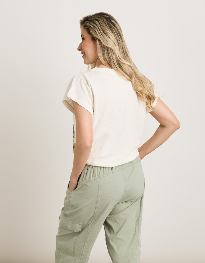 koala bay Camiseta Manga Corta Beige - Balmina Libre de impuestos