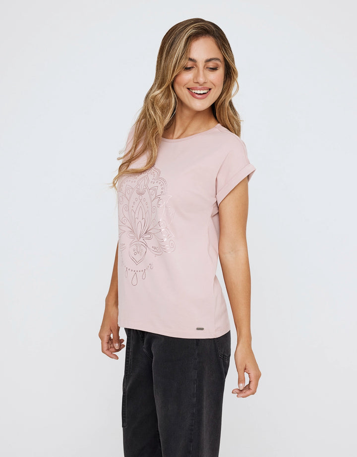koala bay Camiseta Manga Corta Rosa - Kalurta Venta caliente