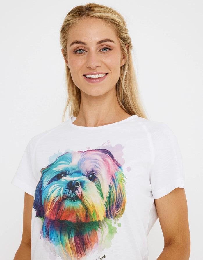 koala bay Camiseta Manga Corta Blanco - Calamocha Tienda