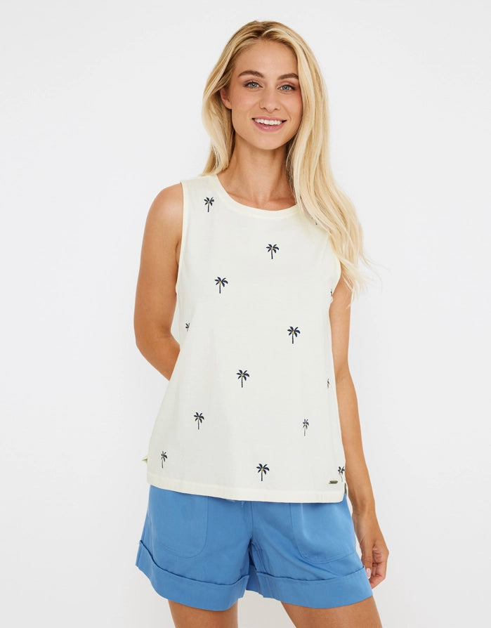 koala bay Camiseta Tirantes Palmeras - Kalina Liquidación