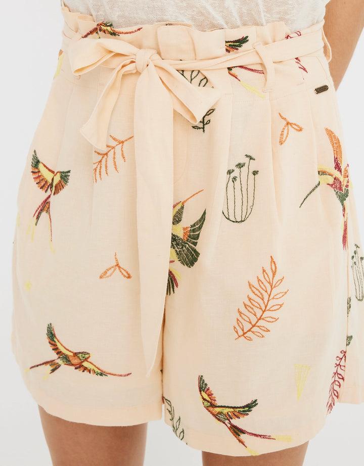 koala bay Short Estampado Cinturón - Mikeno Último día