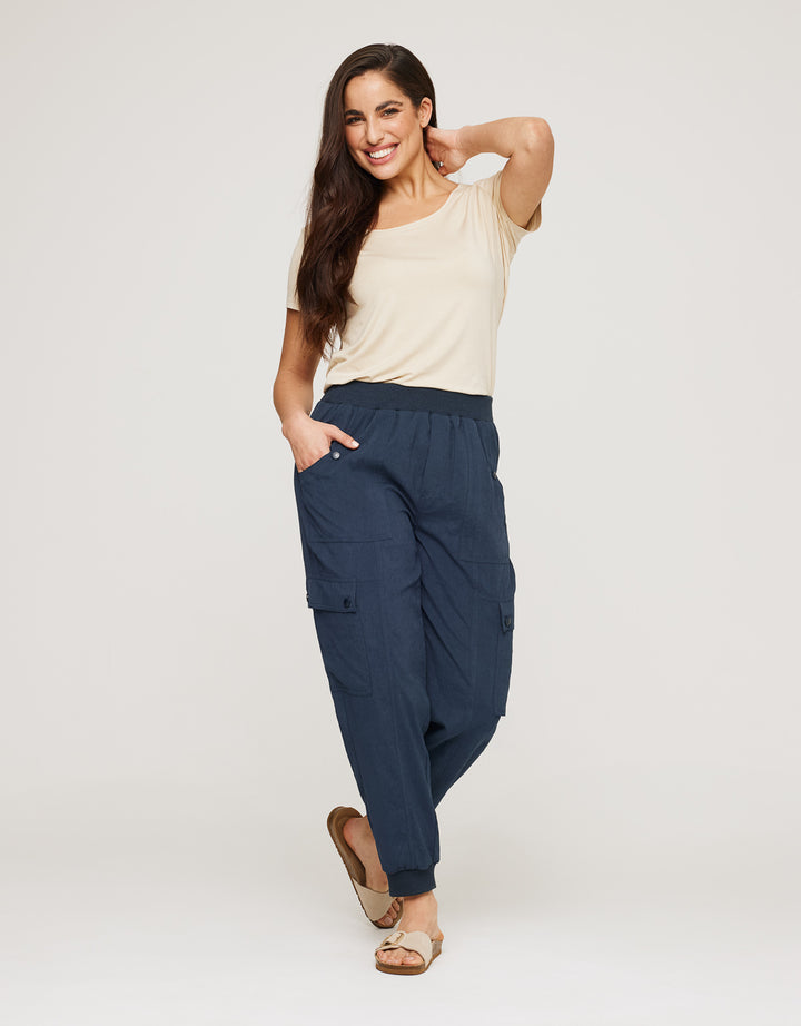 koala bay Pantalón Largo Azul Marino - Zuritana Ofertas especiales