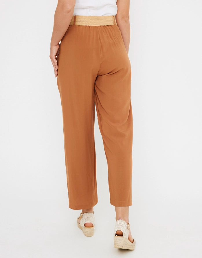 koala bay Pantalón Largo con Cinturón - Terdam Rebajas de fin de temporada