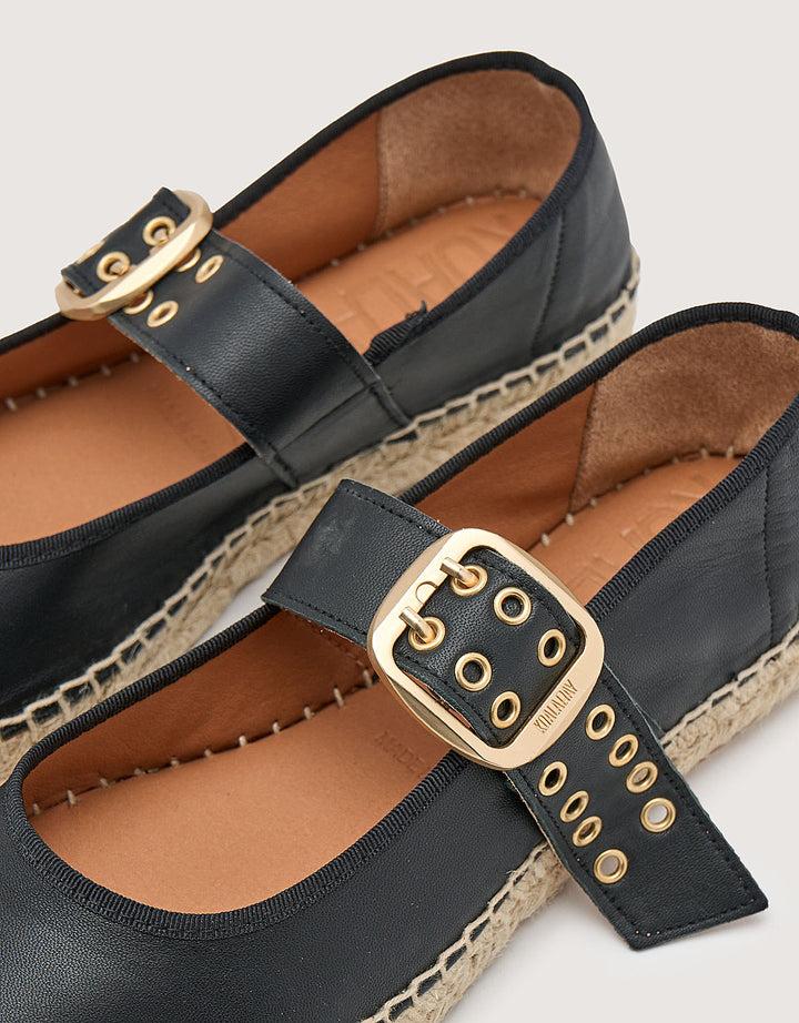 koala bay Espadrilles Negro - Dilon En oferta