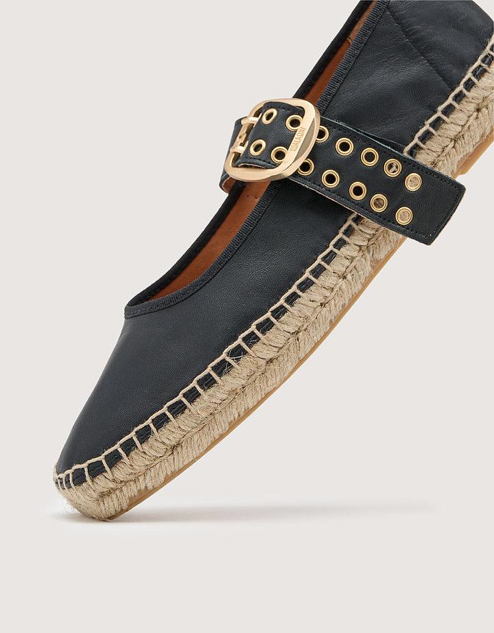 koala bay Espadrilles Negro - Dilon En oferta