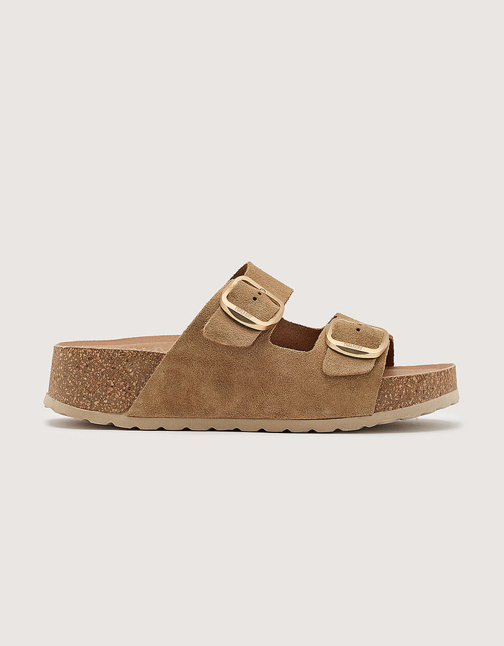 koala bay Sandalia Bio con Cuña Camel - Sintran Rebajas de fábrica