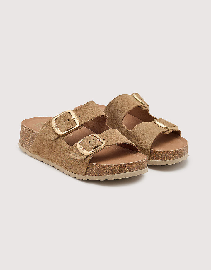 koala bay Sandalia Bio con Cuña Camel - Sintran Rebajas de fábrica