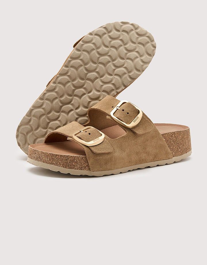 koala bay Sandalia Bio con Cuña Camel - Sintran Rebajas de fábrica