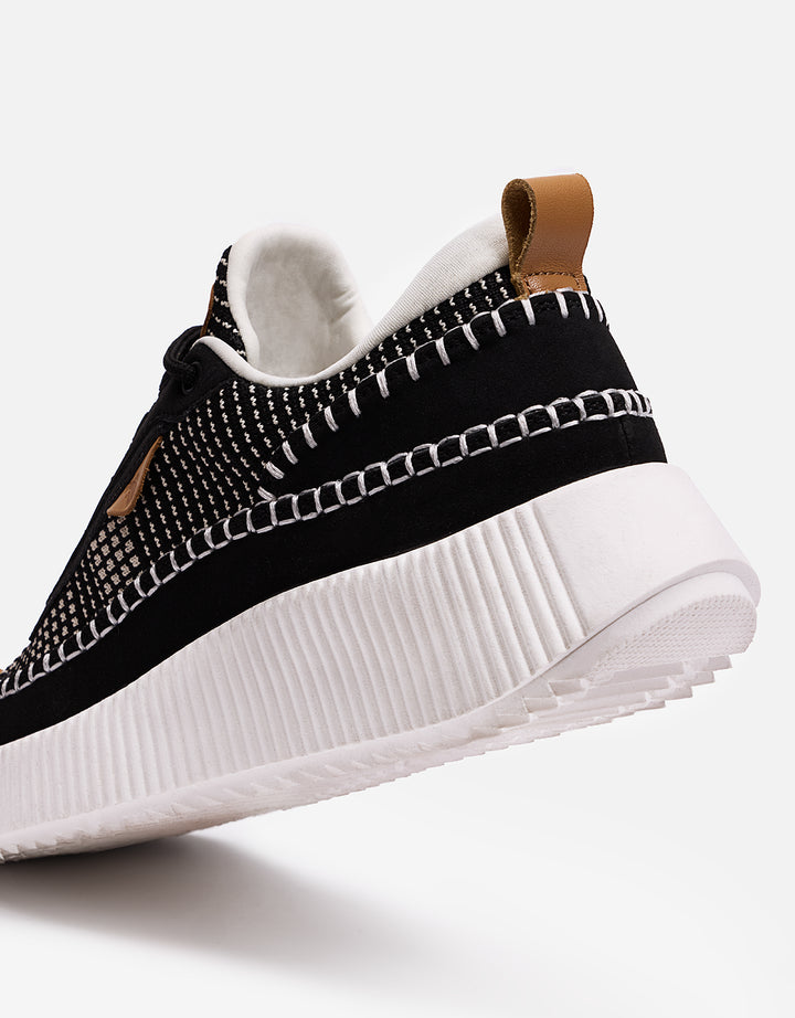 koala bay Zapatillas Plataforma Negro - Treviso Promoción por tiempo limitado