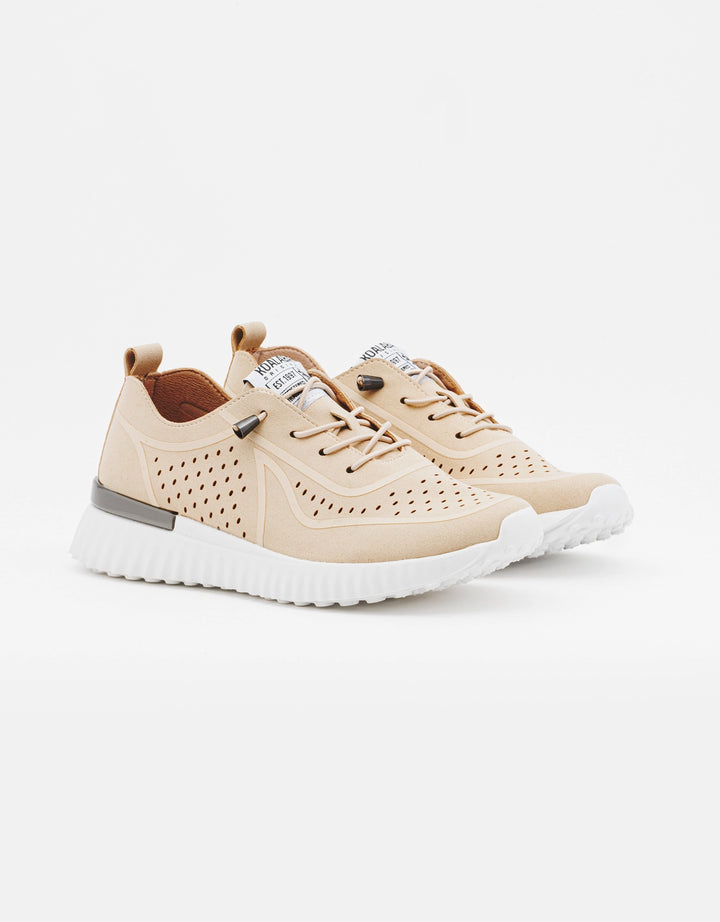 koala bay Zapatillas Beige Memory Foam - Charm Libre de impuestos