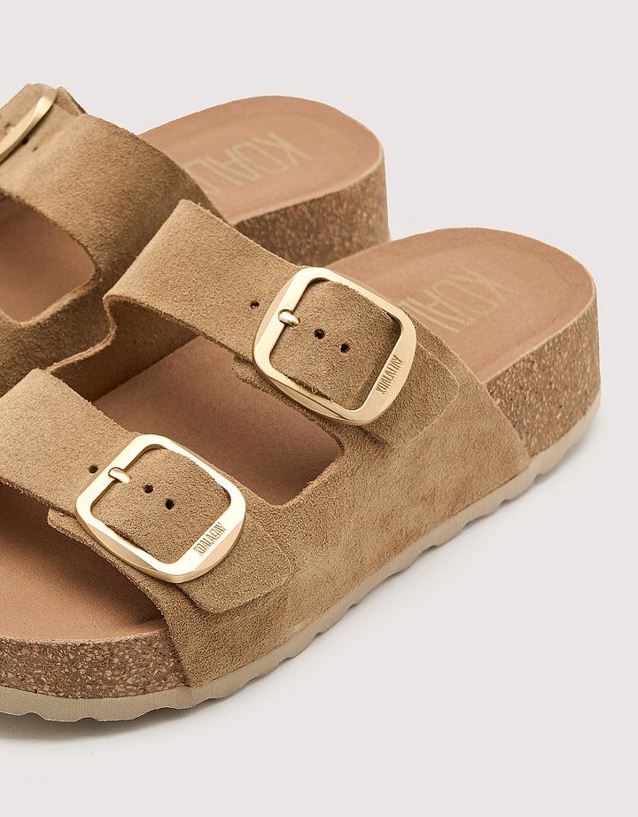 koala bay Sandalia Bio con Cuña Camel - Sintran Oferta exclusiva