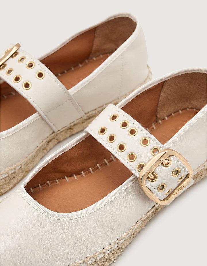 koala bay Espadrilles Marfil - Dilon Venta caliente