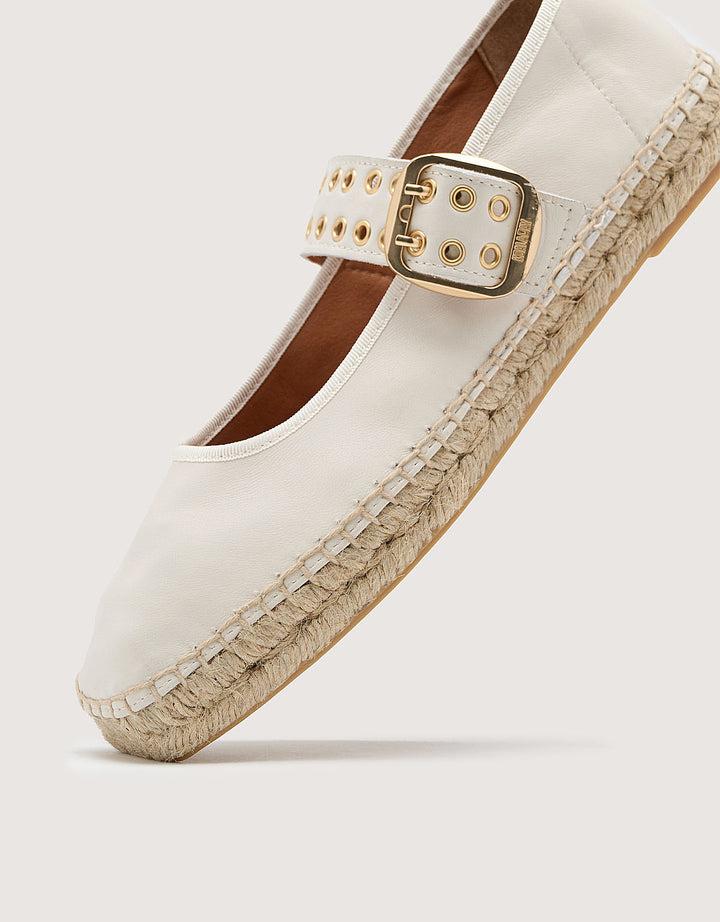 koala bay Espadrilles Marfil - Dilon Venta caliente
