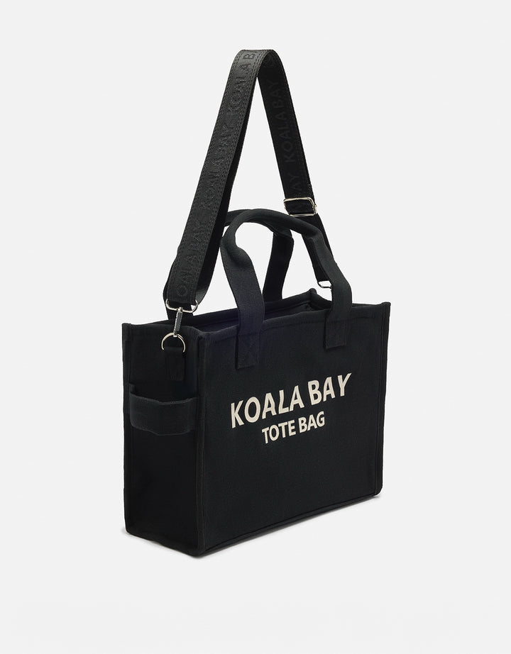 koala bay Bolso Mano Negro - Cotti COMPRAR AHORA