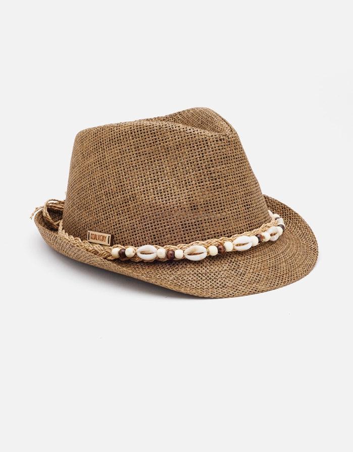 koala bay Sombrero Borsalino Conchas - Opa Mejor oferta