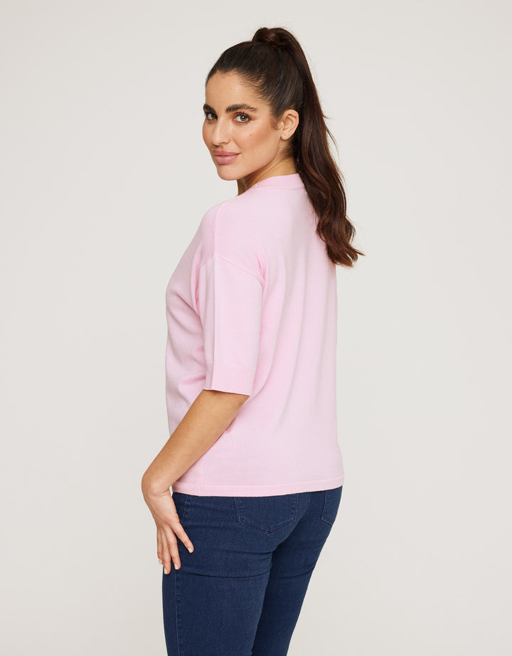 koala bay Jersey Manga Corta Rosa - Krekla Oferta especial